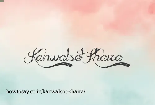 Kanwalsot Khaira
