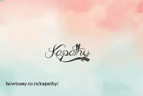 Kapathy