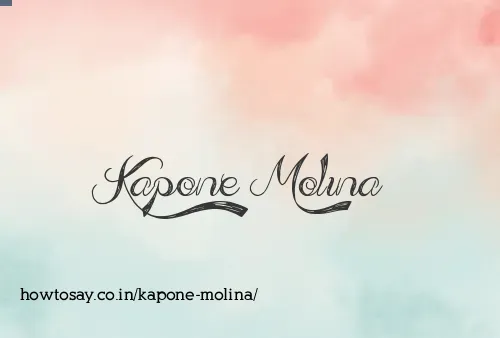 Kapone Molina