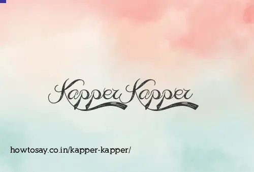 Kapper Kapper