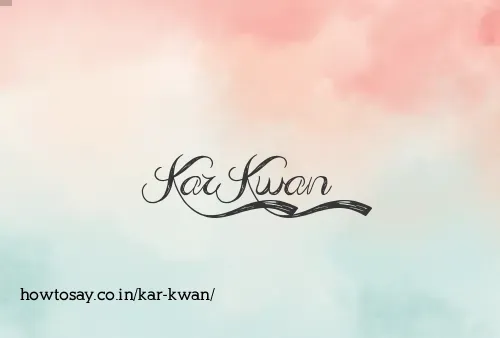 Kar Kwan