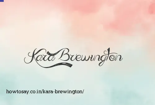 Kara Brewington