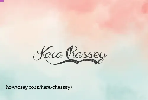 Kara Chassey