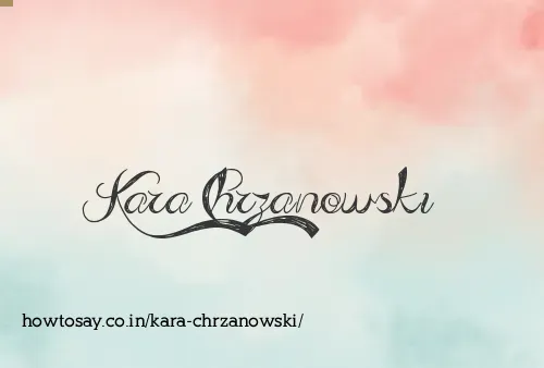 Kara Chrzanowski
