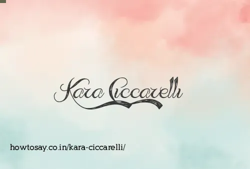 Kara Ciccarelli