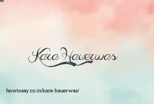 Kara Hauerwas