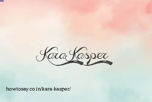 Kara Kasper