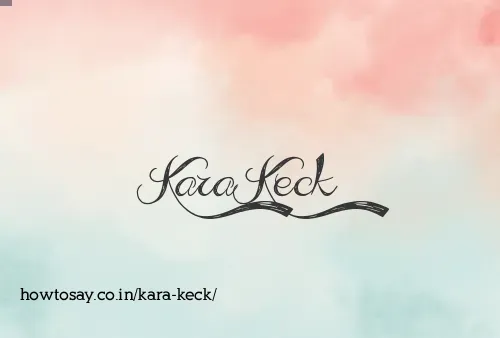 Kara Keck