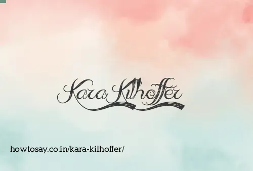 Kara Kilhoffer