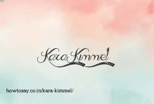 Kara Kimmel