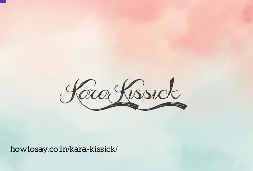 Kara Kissick