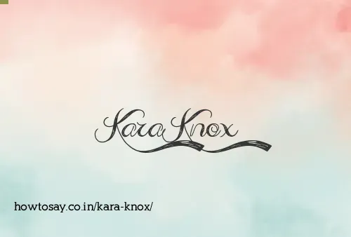 Kara Knox