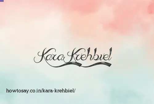 Kara Krehbiel