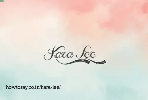 Kara Lee