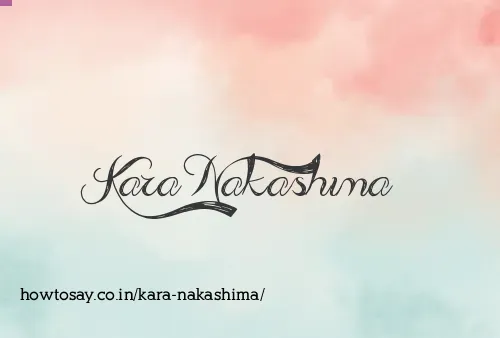Kara Nakashima