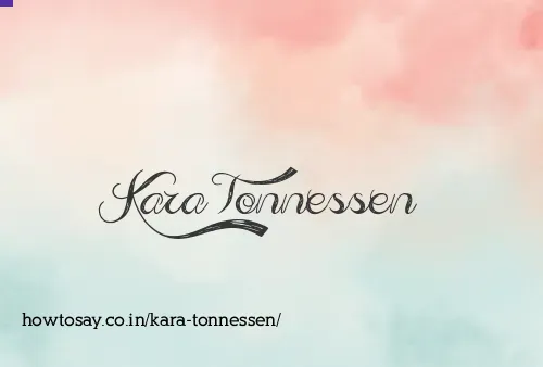 Kara Tonnessen