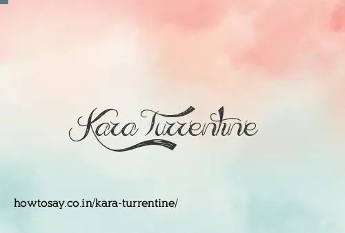 Kara Turrentine