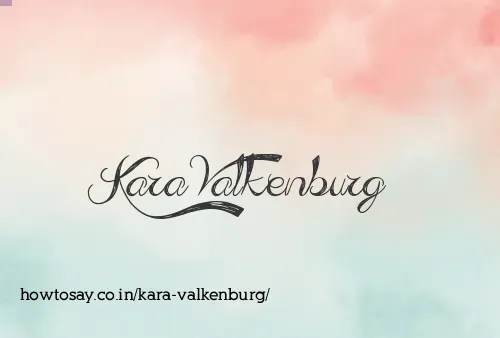 Kara Valkenburg