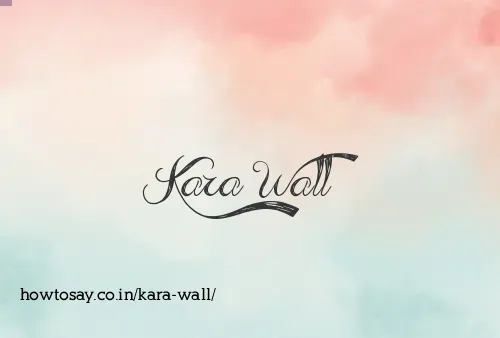 Kara Wall