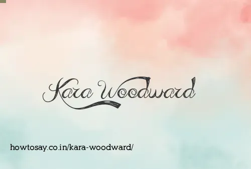 Kara Woodward