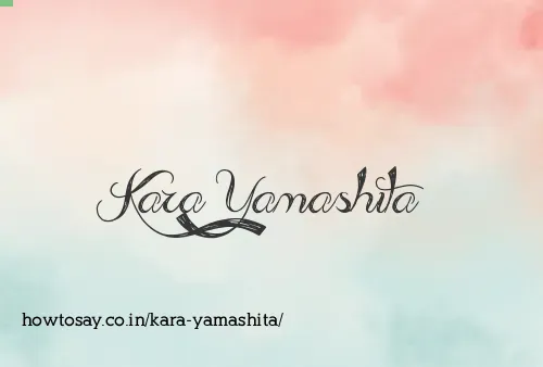 Kara Yamashita