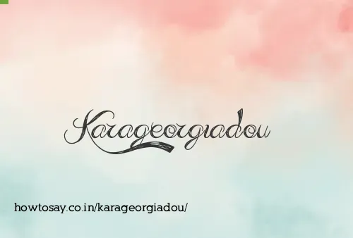 Karageorgiadou