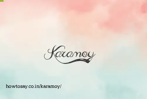 Karamoy