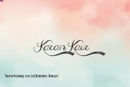 Karan Kaur