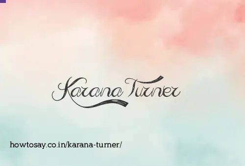 Karana Turner