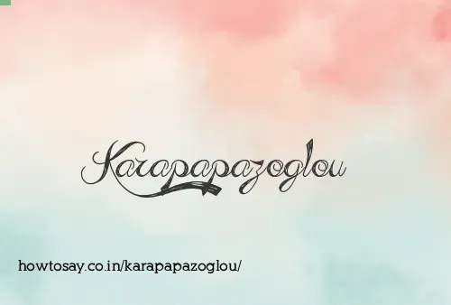Karapapazoglou