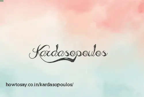 Kardasopoulos