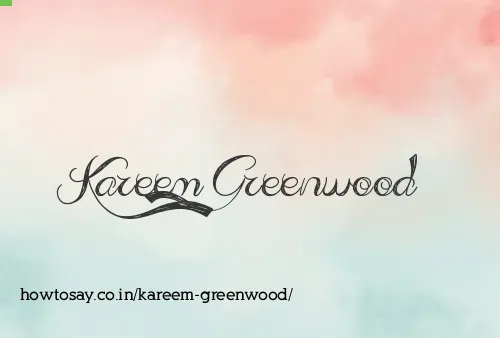 Kareem Greenwood