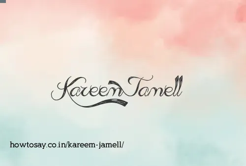 Kareem Jamell