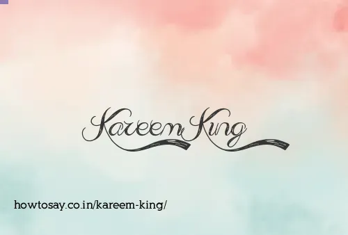 Kareem King