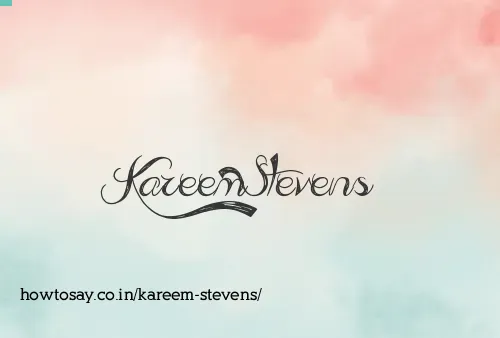 Kareem Stevens