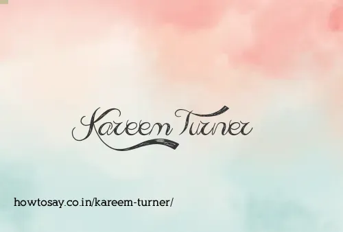 Kareem Turner