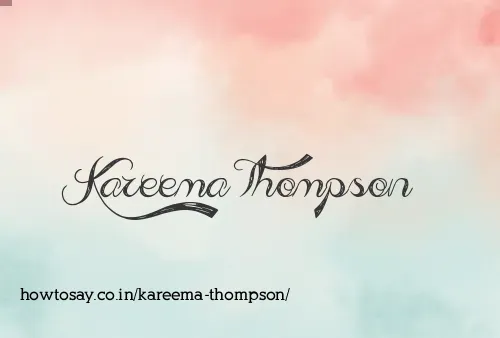 Kareema Thompson
