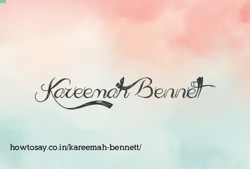 Kareemah Bennett