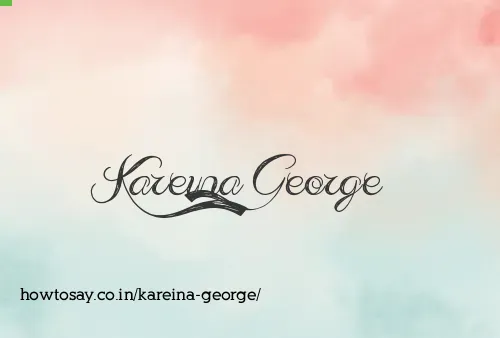 Kareina George