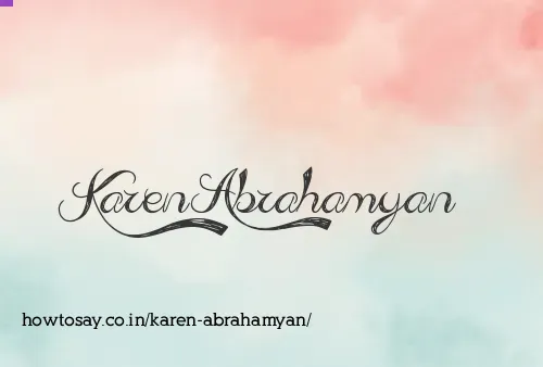 Karen Abrahamyan