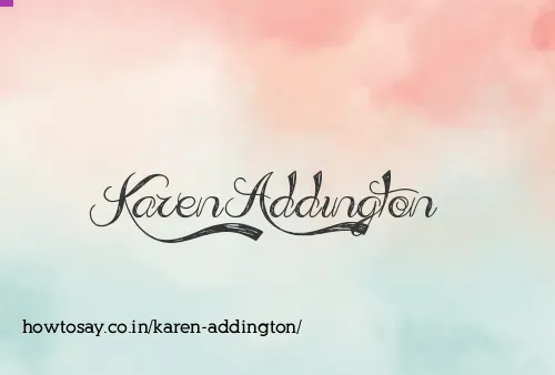 Karen Addington