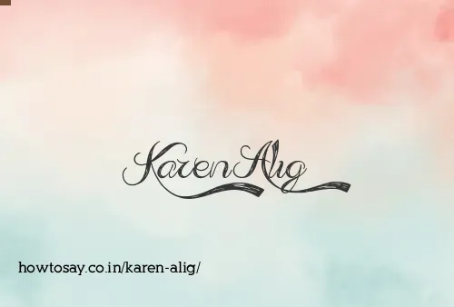 Karen Alig