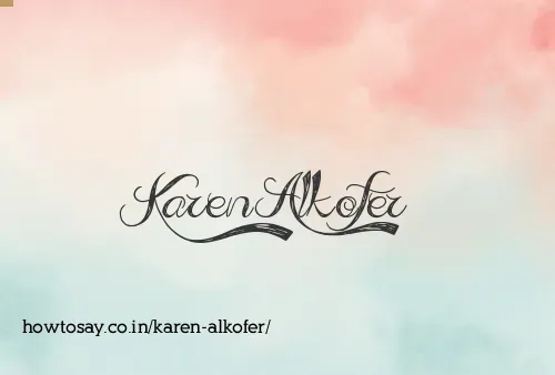 Karen Alkofer