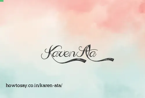 Karen Ata