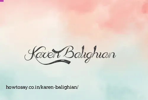 Karen Balighian