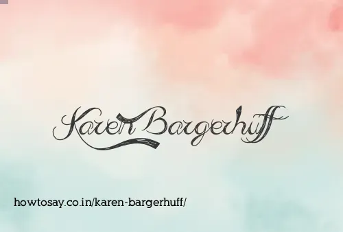 Karen Bargerhuff