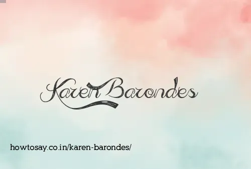 Karen Barondes