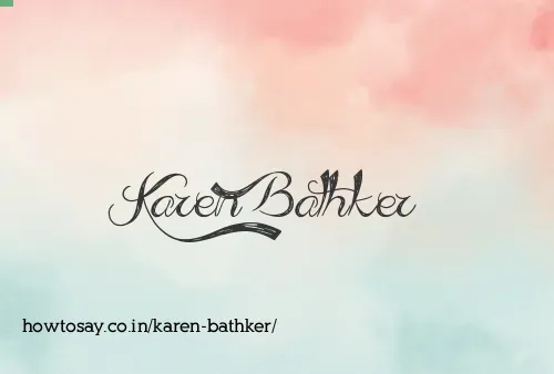 Karen Bathker
