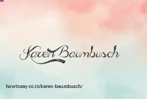 Karen Baumbusch