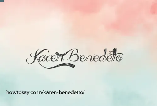 Karen Benedetto